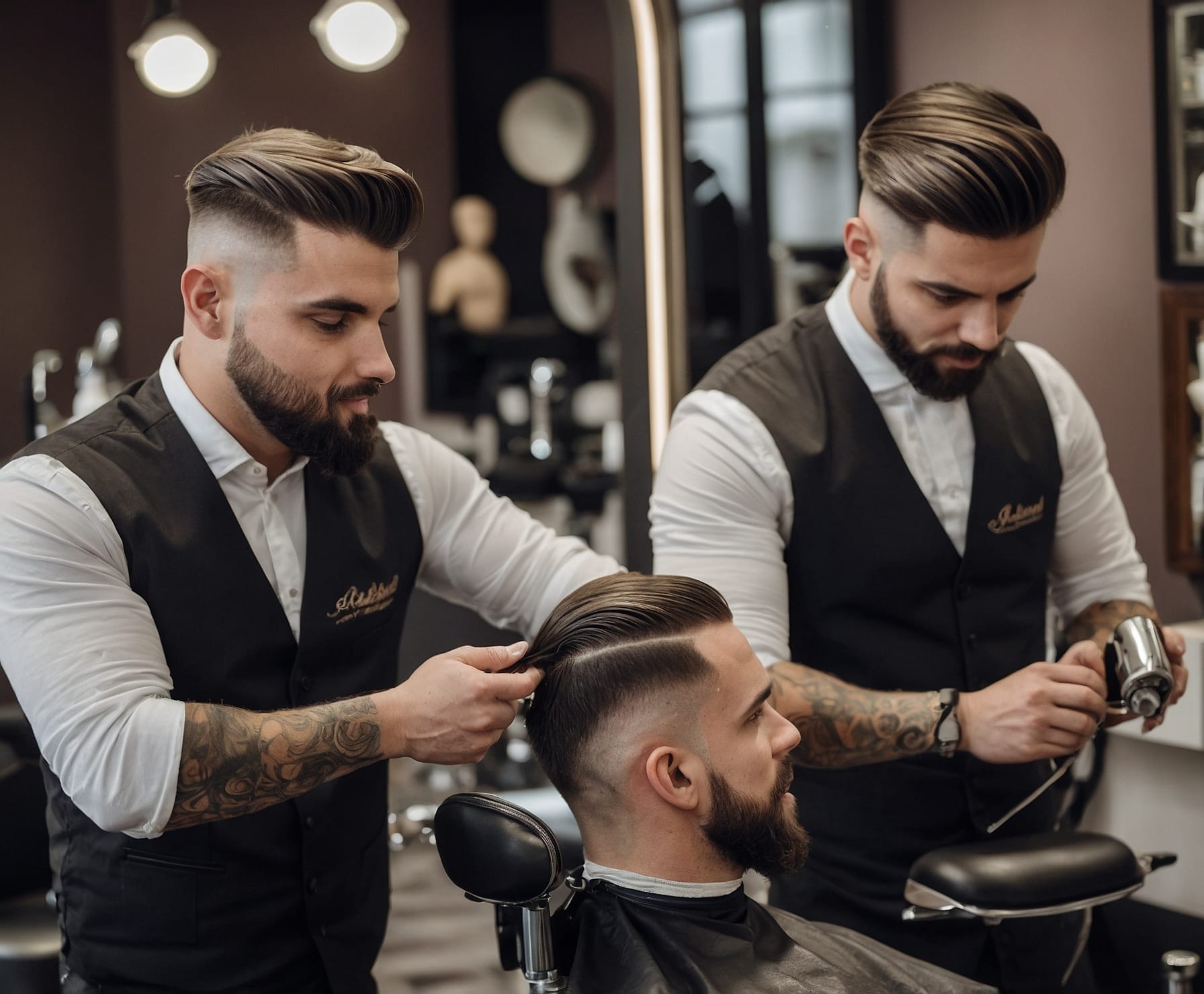 Transformación de estilo masculino exitosa