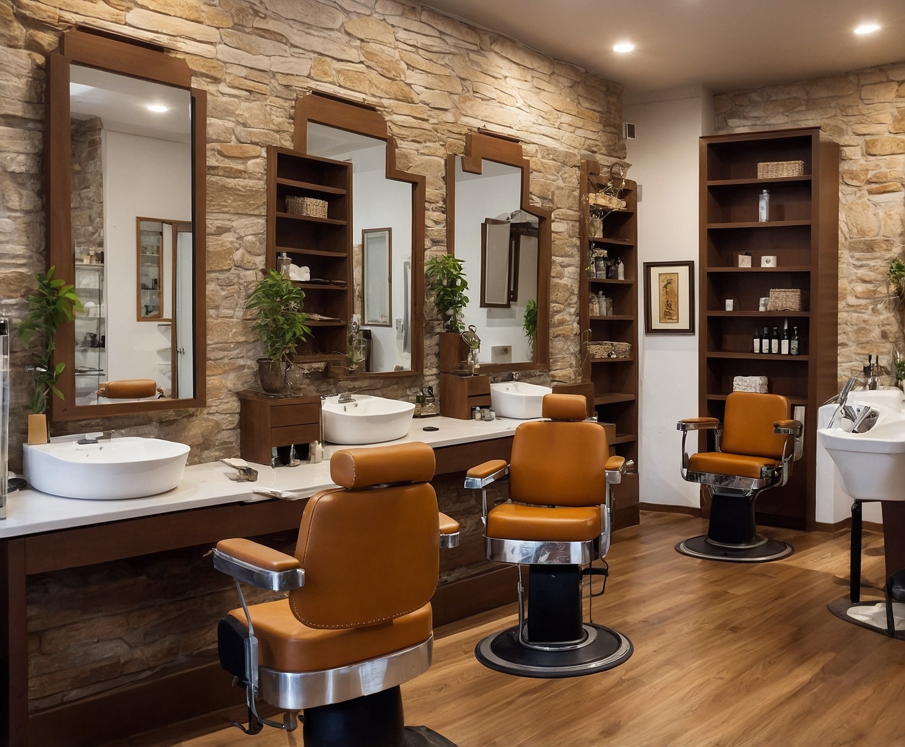 Transformación de estilo en barbería profesional
