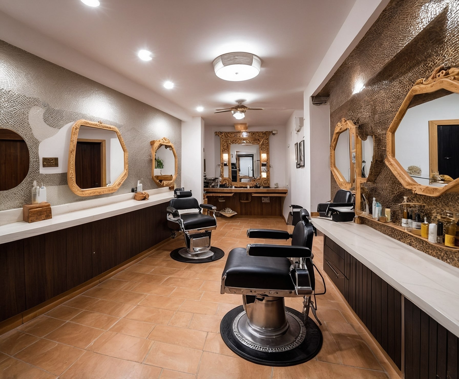 Corte de barba tradicional en Málaga, caso de éxito